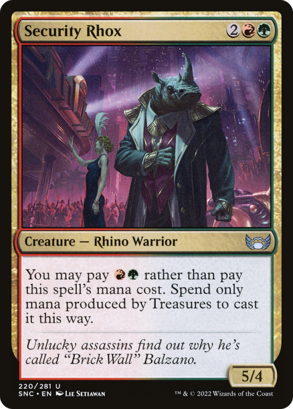 Security Rhox — Streets of New Capenna