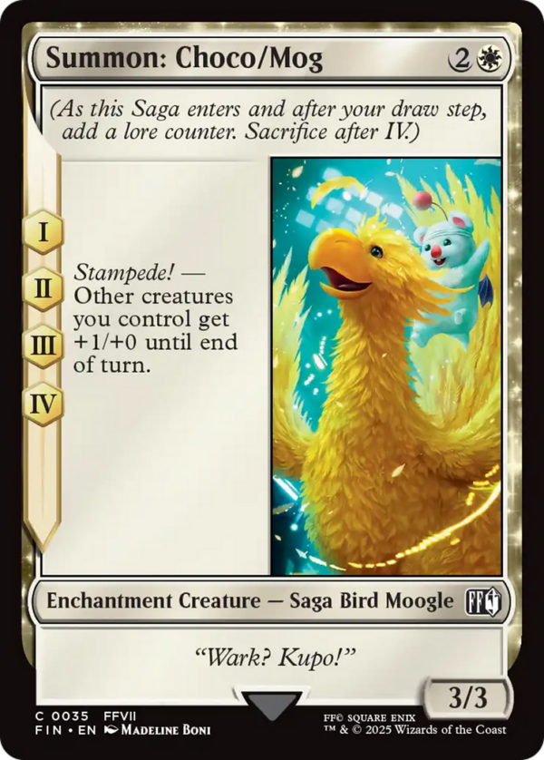 Summon: Choco/Mog — Final Fantasy