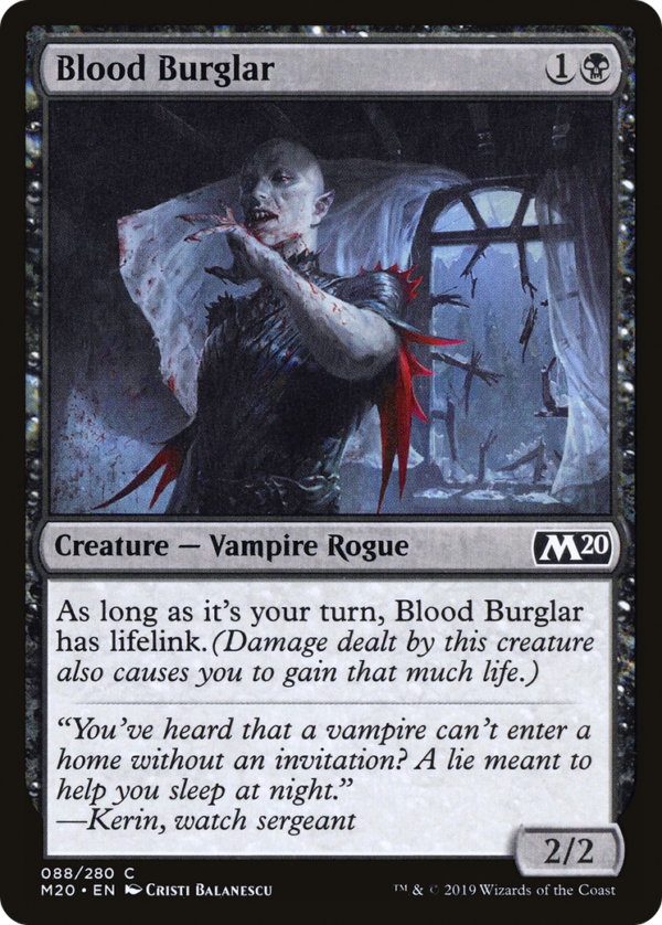 Blood Burglar — Core Set 2020