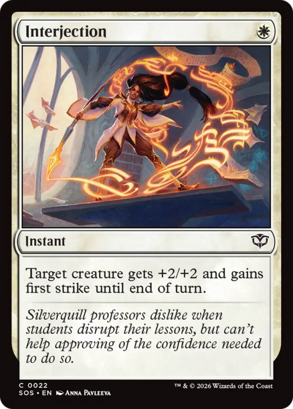 Interjection — Secrets of Strixhaven