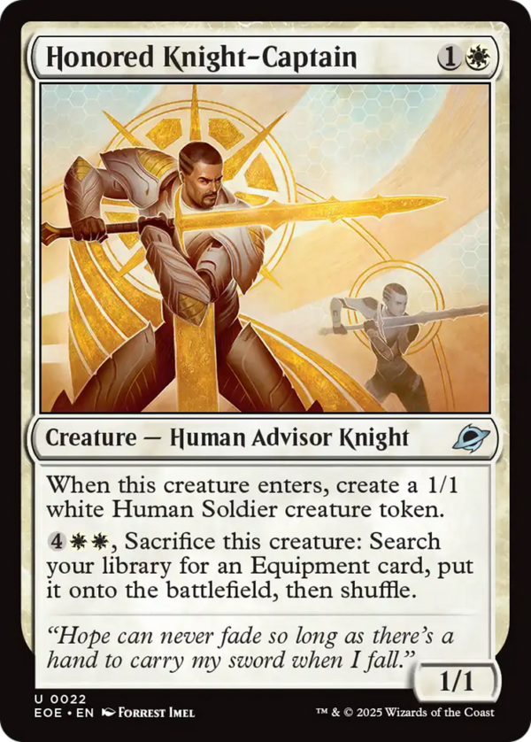 Honored Knight-Captain — Edge of Eternities