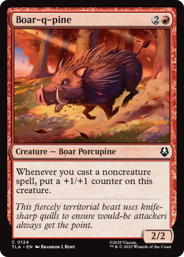 Boar-q-pine — Avatar: The Last Airbender