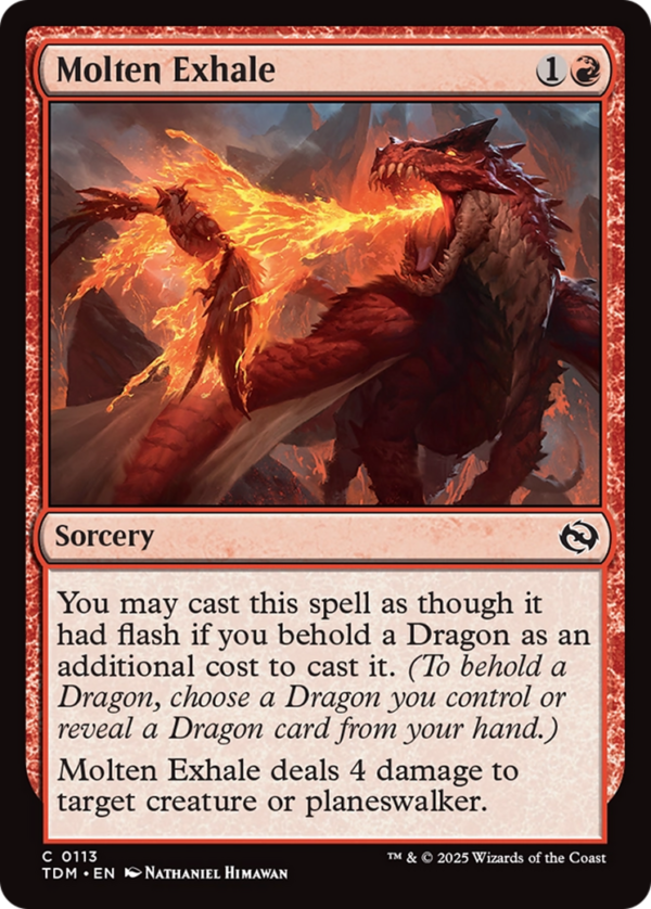 Molten Exhale — Tarkir: Dragonstorm