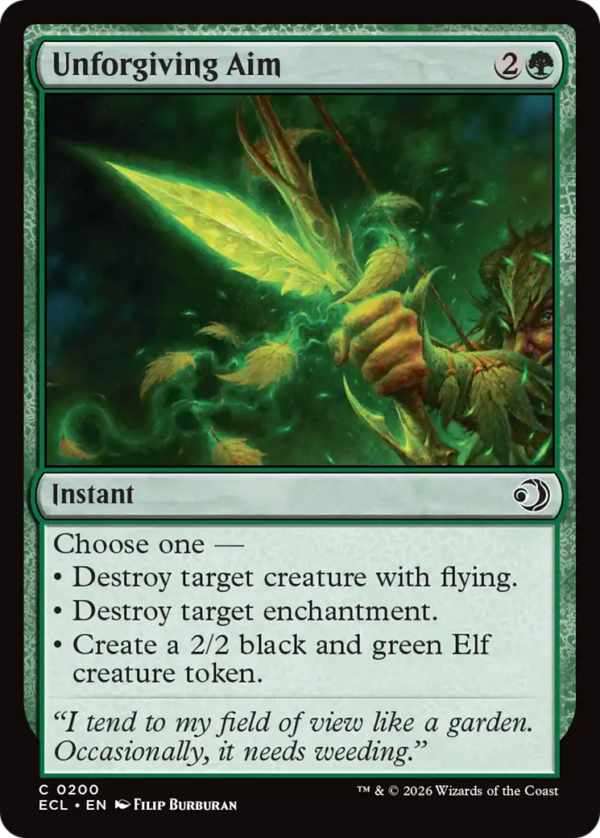 Unforgiving Aim — Lorwyn Eclipsed