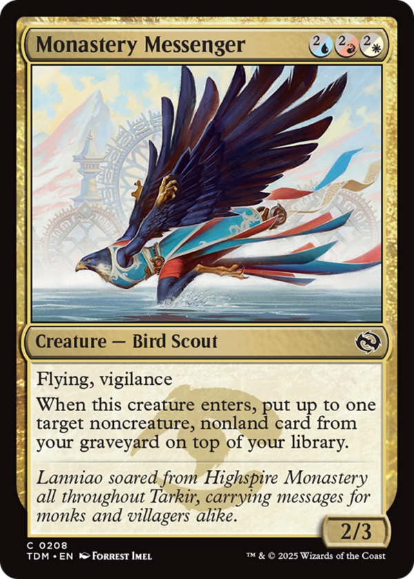 Monastery Messenger — Tarkir: Dragonstorm