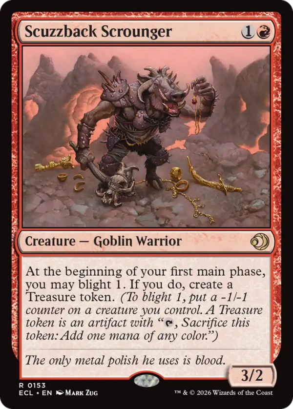 Scuzzback Scrounger — Lorwyn Eclipsed