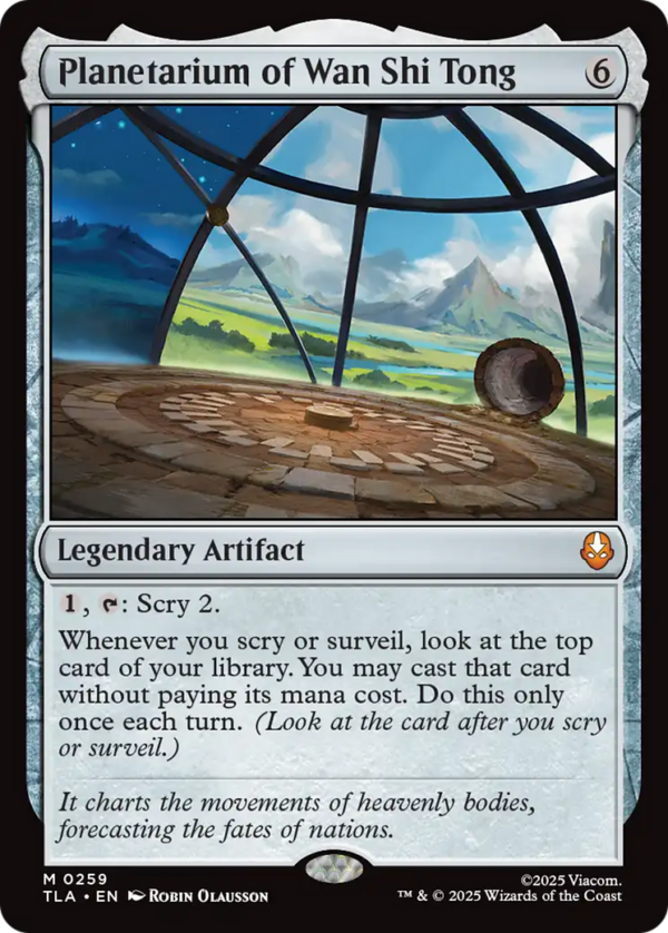 Planetarium of Wan Shi Tong — Avatar: The Last Airbender