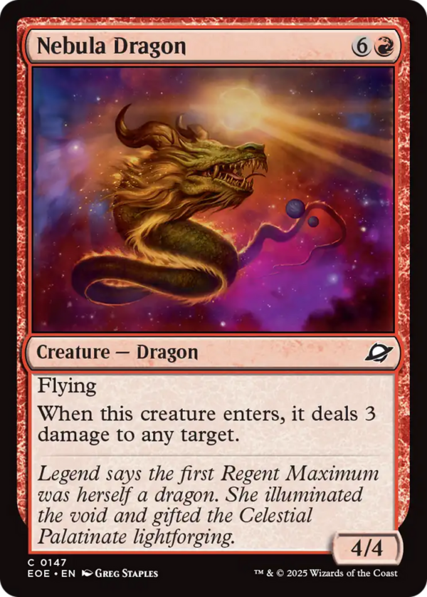 Nebula Dragon — Edge of Eternities