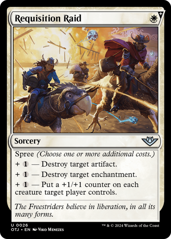 Requisition Raid — Outlaws of Thunder Junction (Foil)