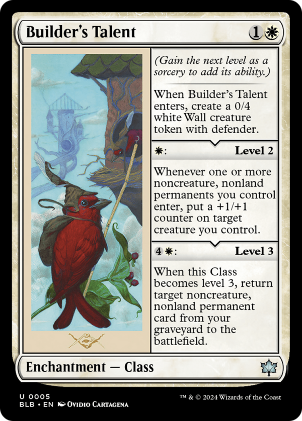 Builder's Talent — Bloomburrow