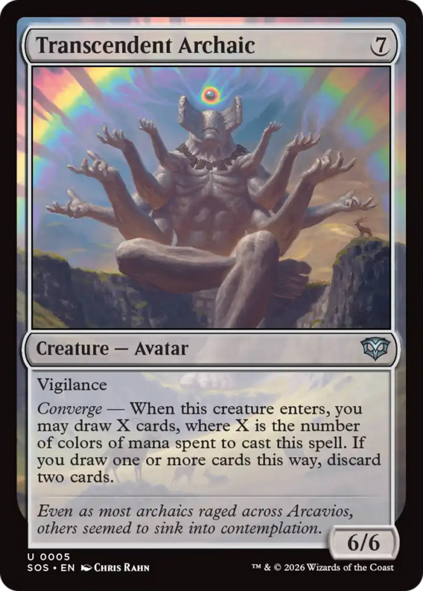 Transcendent Archaic — Secrets of Strixhaven