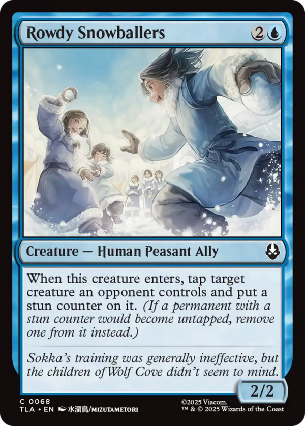 Rowdy Snowballers — Avatar: The Last Airbender