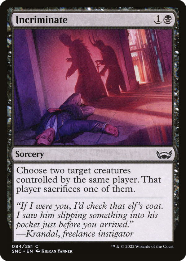 Incriminate — Streets of New Capenna