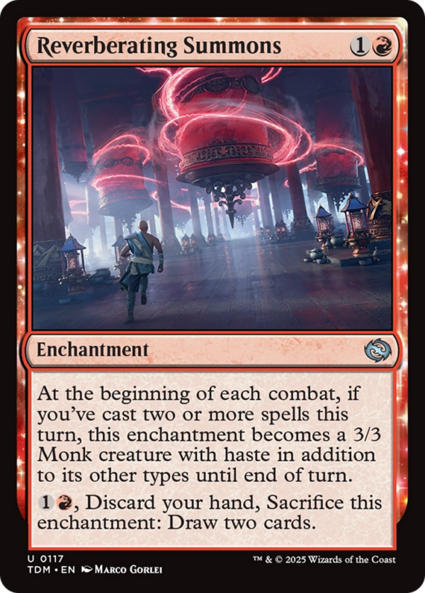 Reverberating Summons — Tarkir: Dragonstorm