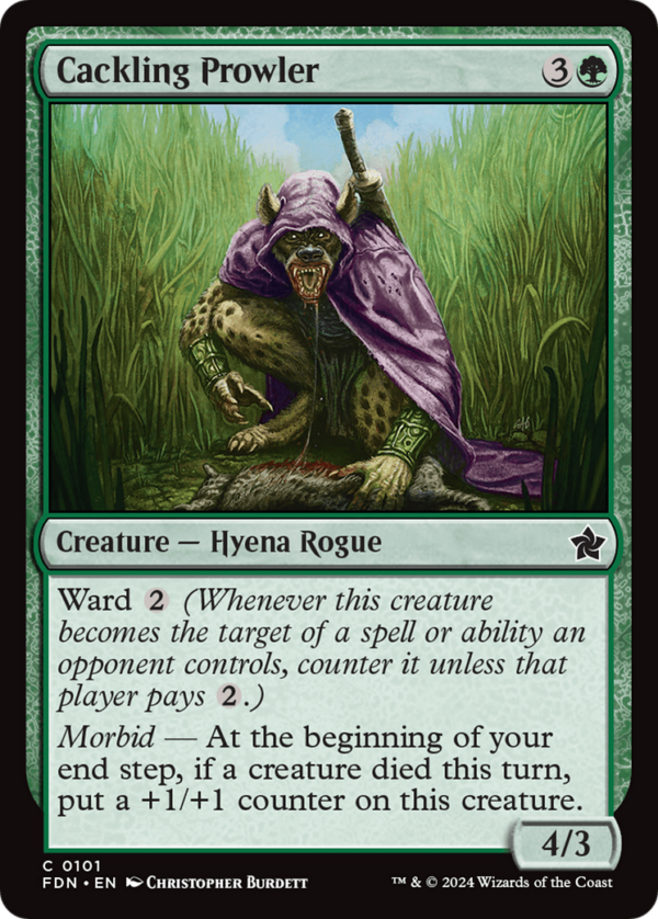 Cackling Prowler — Foundations