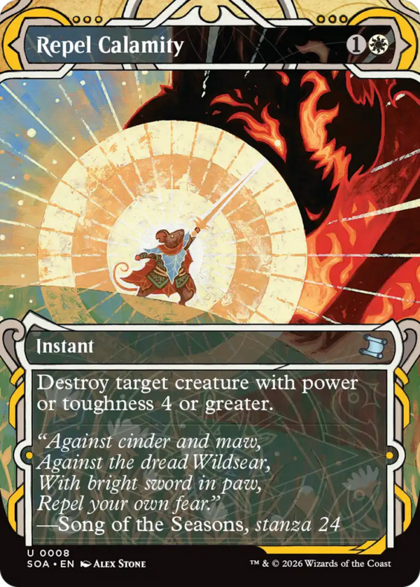 Repel Calamity — Secrets of Strixhaven Mystical Archive · Borderless