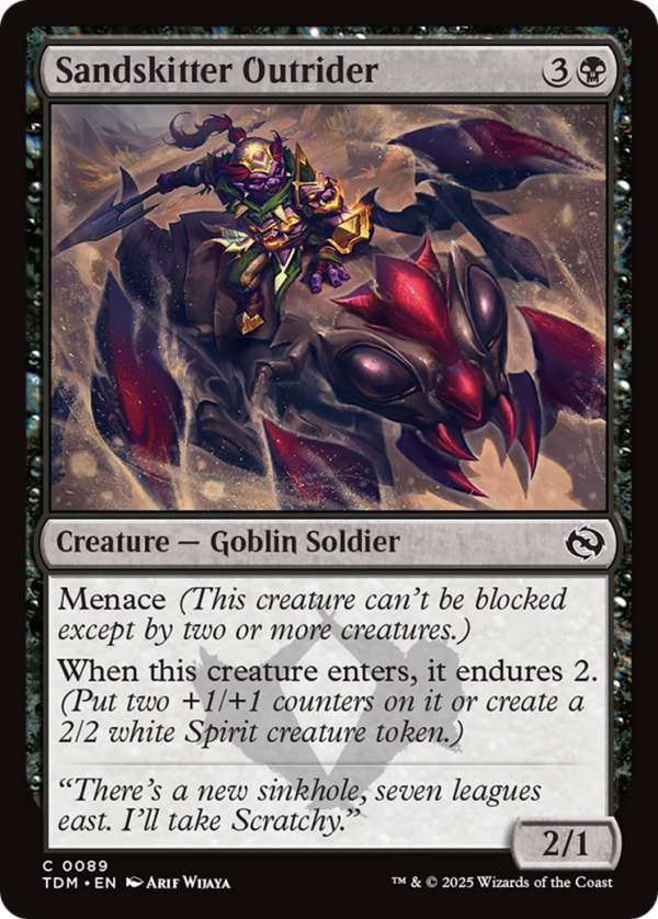 Sandskitter Outrider — Tarkir: Dragonstorm