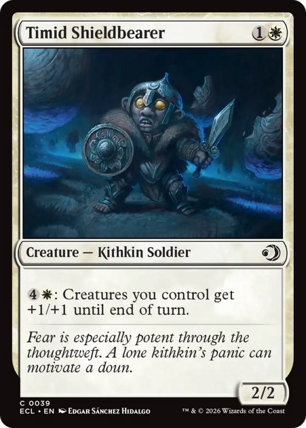 Timid Shieldbearer — Lorwyn Eclipsed