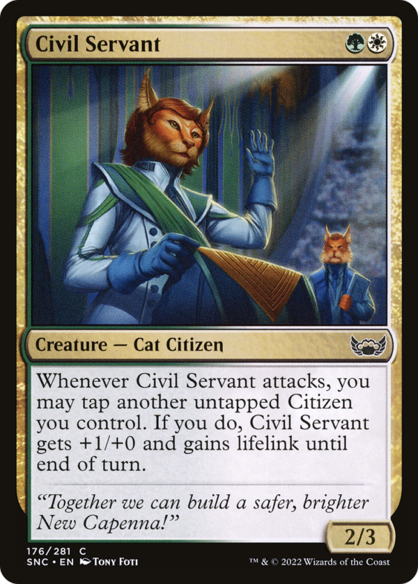 Civil Servant — Streets of New Capenna