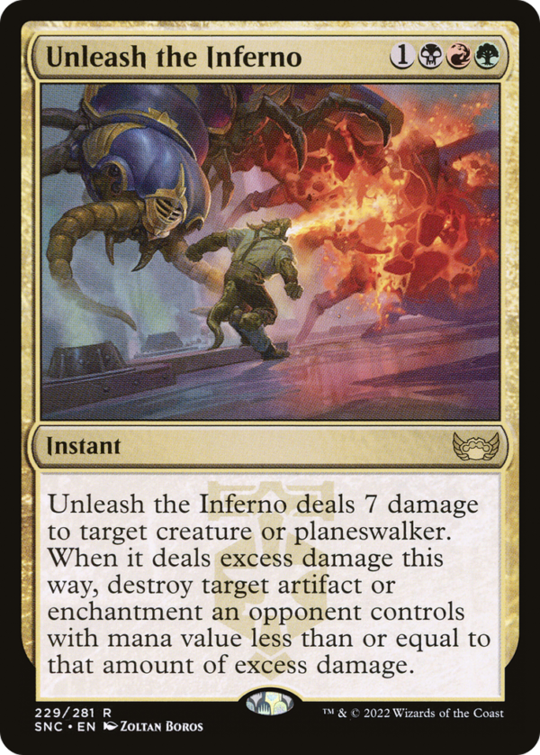 Unleash the Inferno — Streets of New Capenna