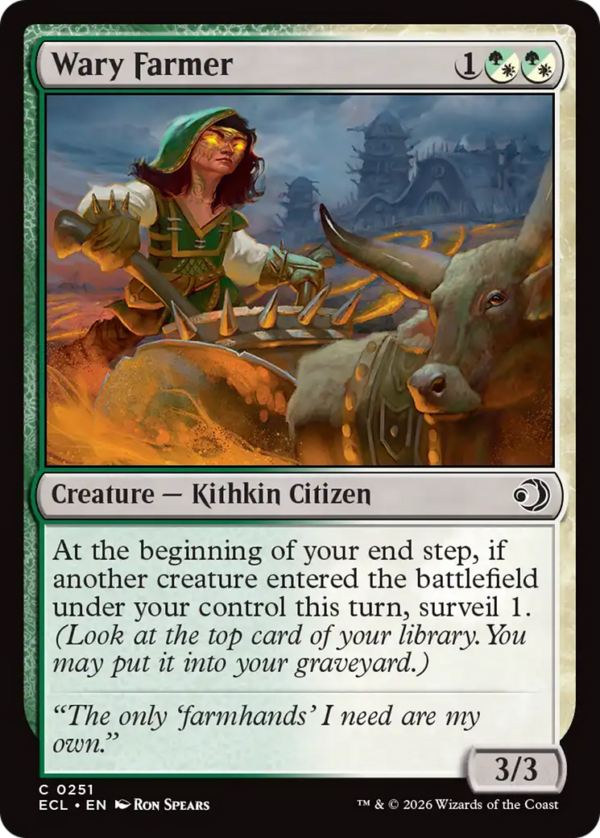 Wary Farmer — Lorwyn Eclipsed