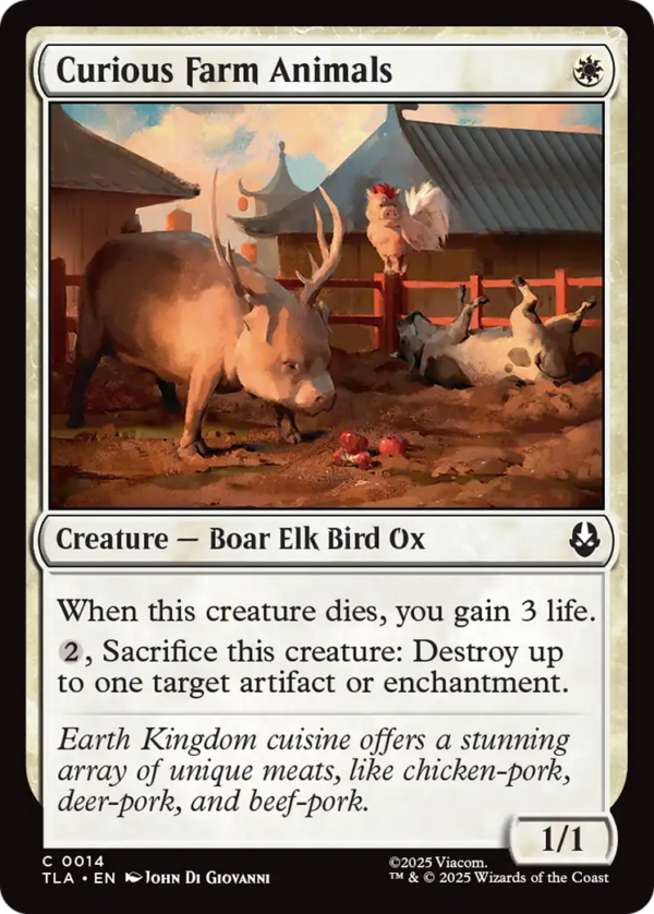 Curious Farm Animals — Avatar: The Last Airbender