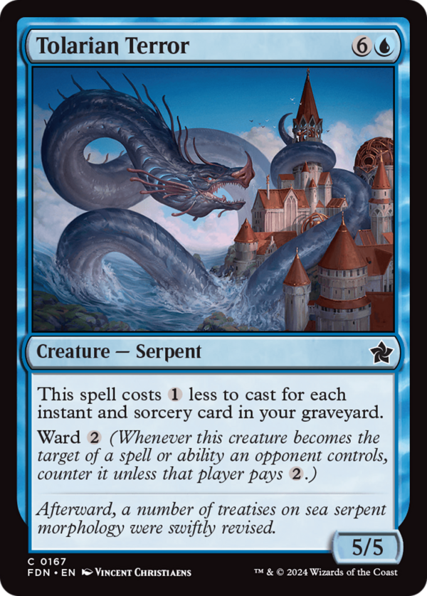 Tolarian Terror — Foundations
