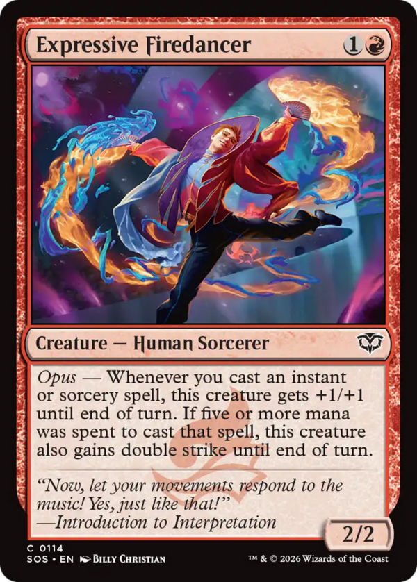 Expressive Firedancer — Secrets of Strixhaven
