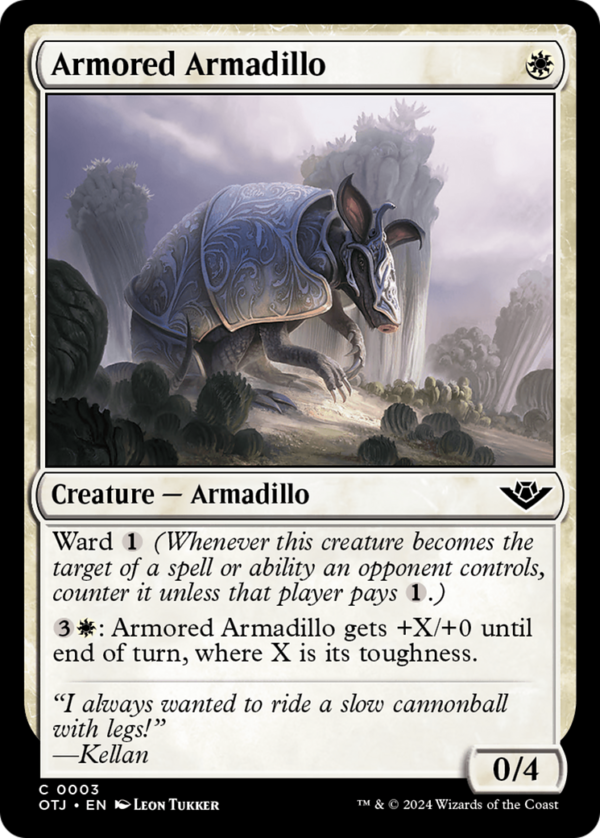 Armored Armadillo — Outlaws of Thunder Junction
