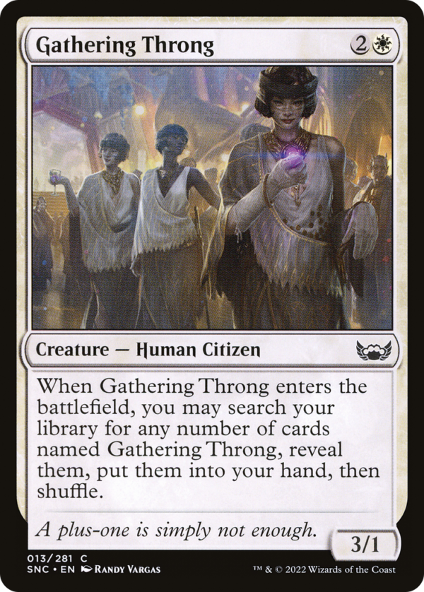 Gathering Throng — Streets of New Capenna