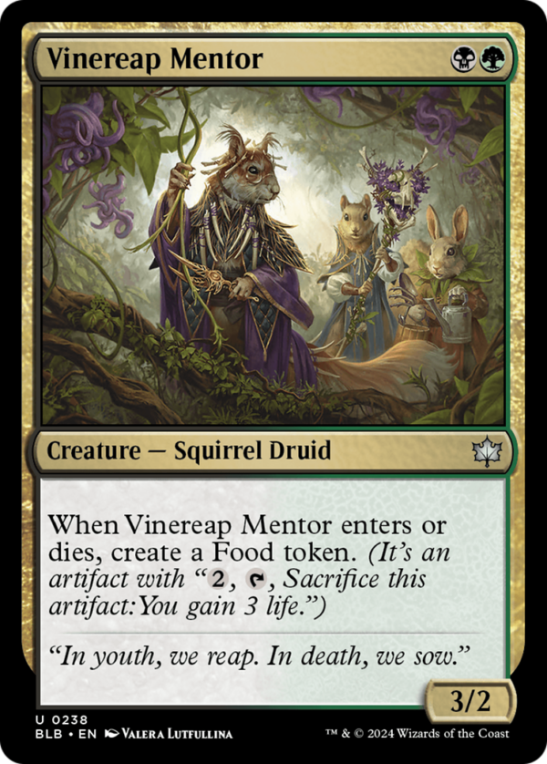 Vinereap Mentor — Bloomburrow