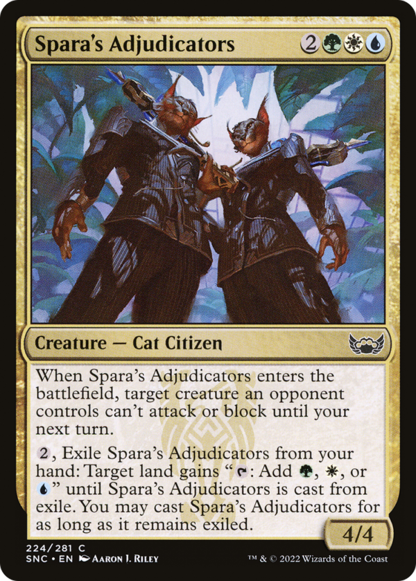 Spara's Adjudicators — Streets of New Capenna