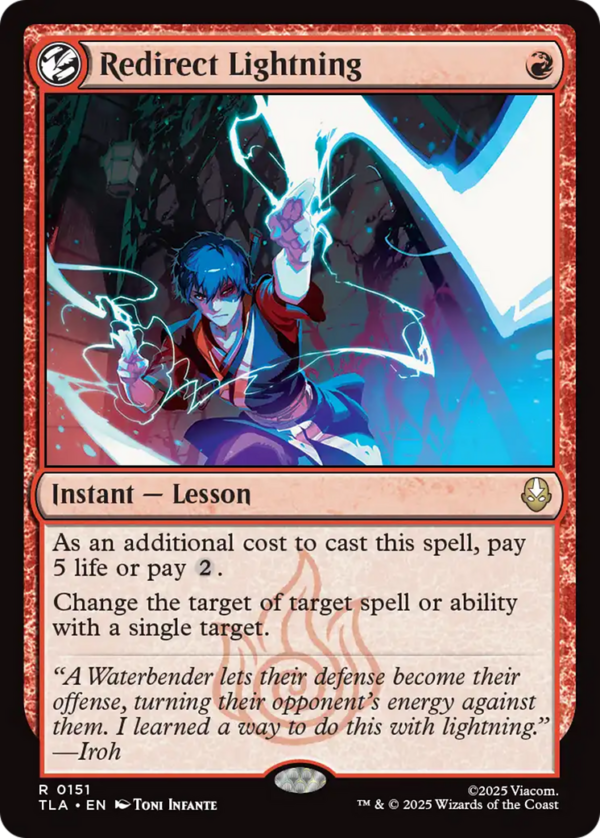 Redirect Lightning — Avatar: The Last Airbender