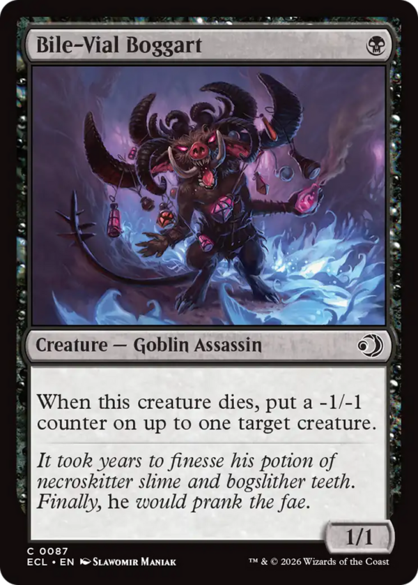 Bile-Vial Boggart — Lorwyn Eclipsed