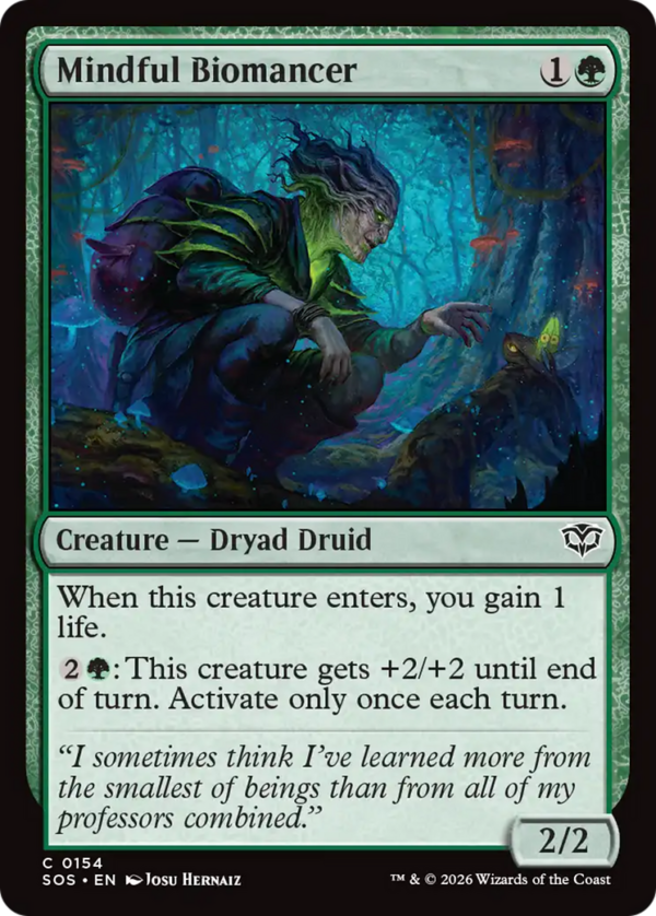 Mindful Biomancer — Secrets of Strixhaven