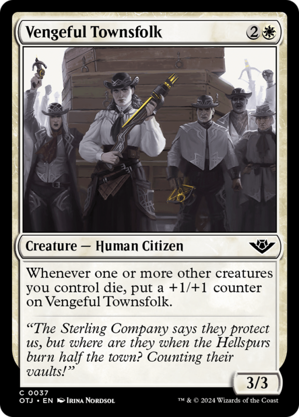 Vengeful Townsfolk — Outlaws of Thunder Junction