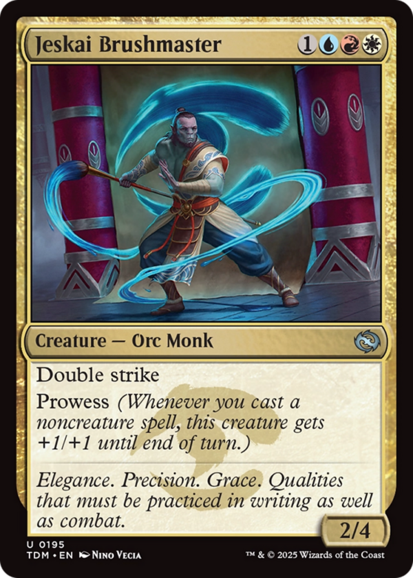 Jeskai Brushmaster — Tarkir: Dragonstorm