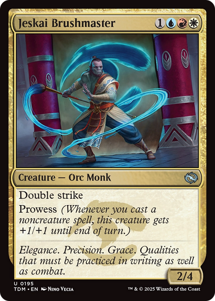 Jeskai Brushmaster — Tarkir: Dragonstorm