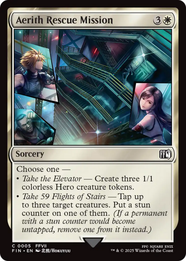 Aerith Rescue Mission — Final Fantasy