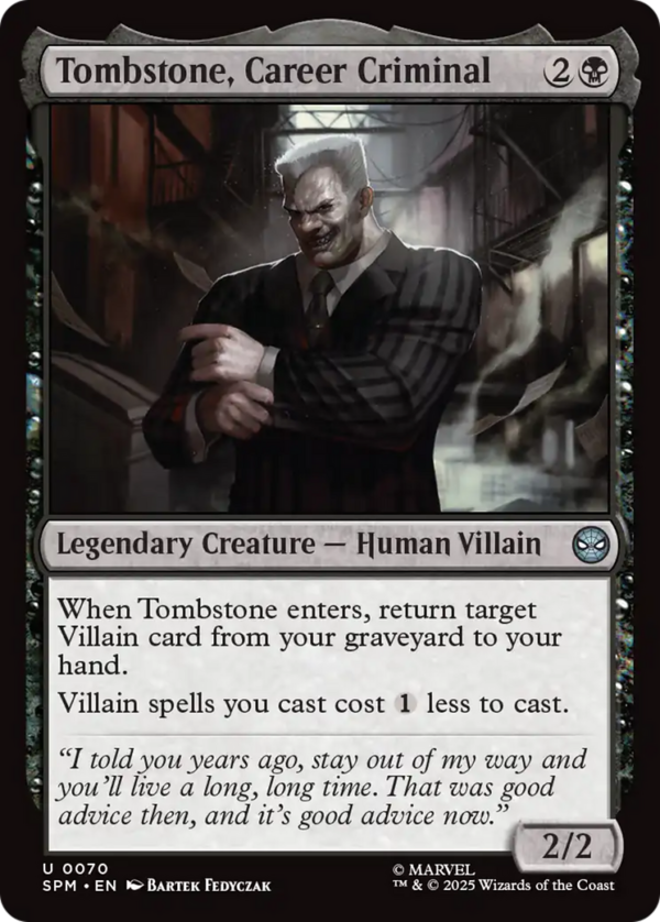 Tombstone, Career Criminal — Marvel's Spider-Man