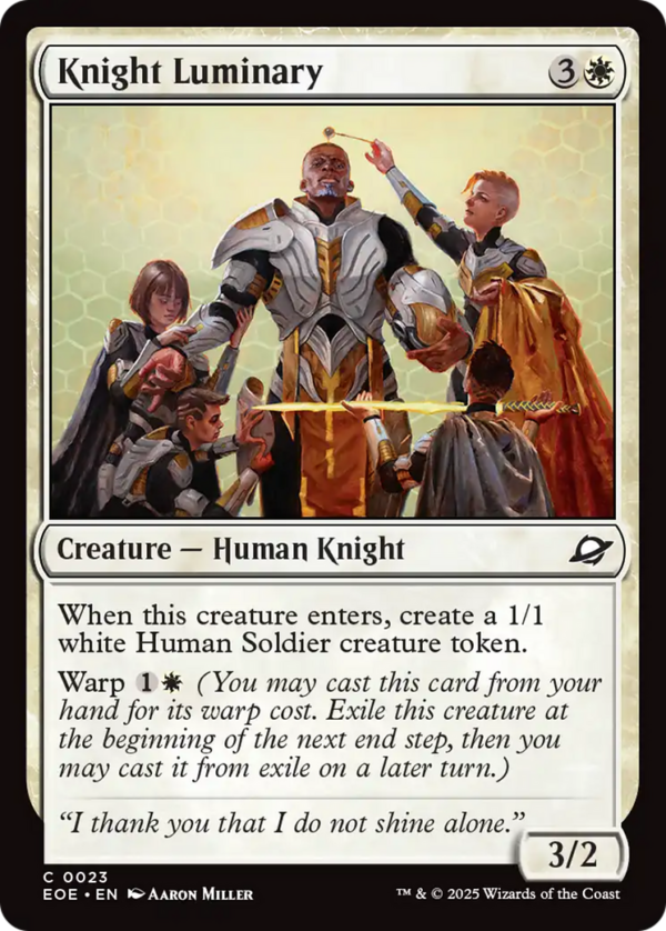 Knight Luminary — Edge of Eternities