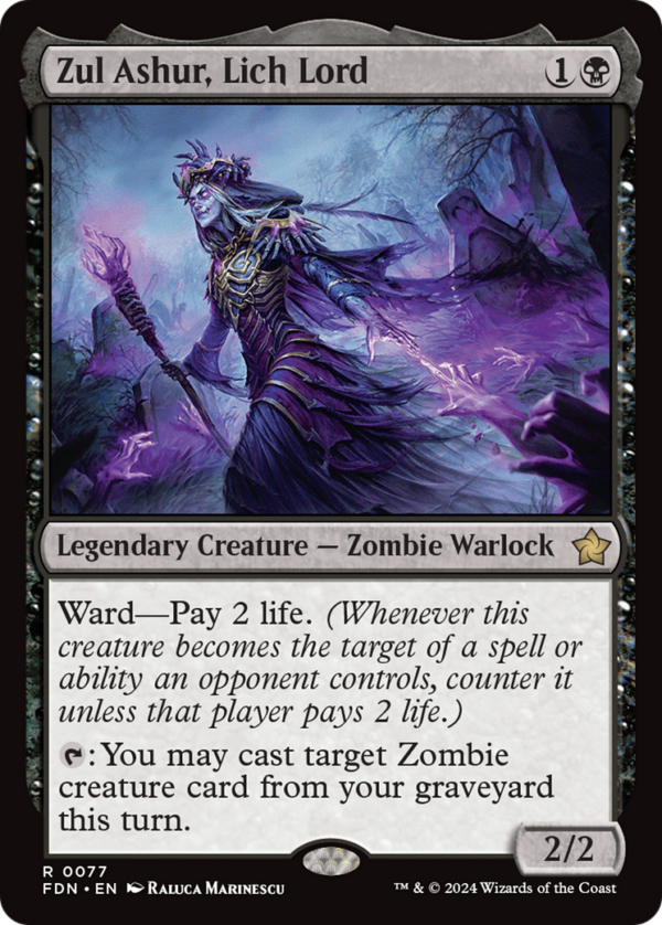 Zul Ashur, Lich Lord — Foundations