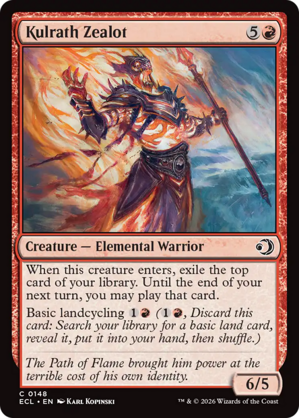 Kulrath Zealot — Lorwyn Eclipsed