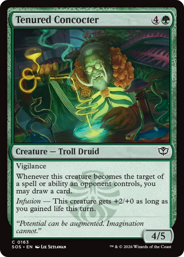 Tenured Concocter — Secrets of Strixhaven