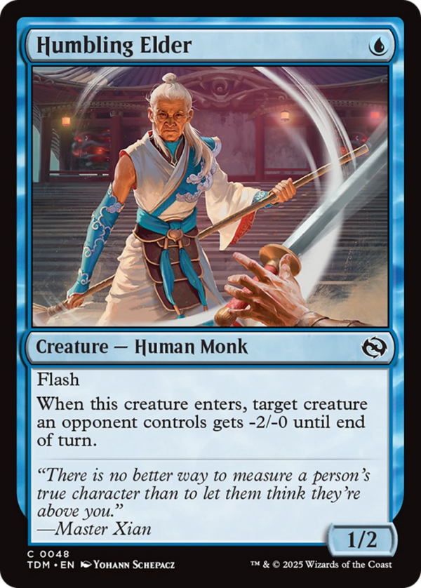 Humbling Elder — Tarkir: Dragonstorm