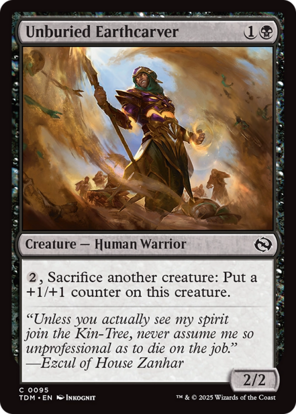 Unburied Earthcarver — Tarkir: Dragonstorm