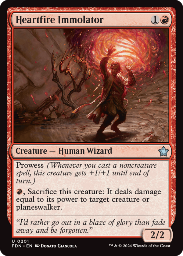 Heartfire Immolator — Foundations