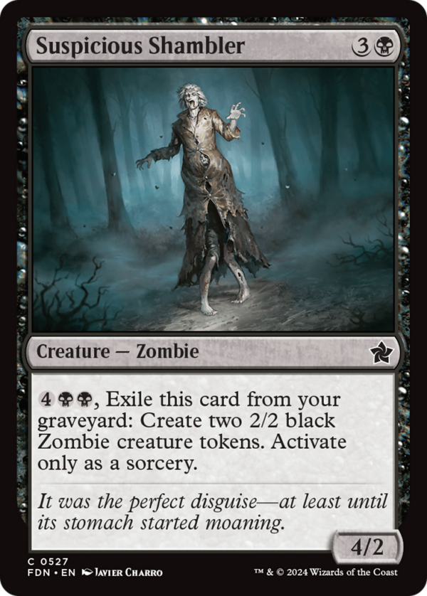 Suspicious Shambler — Foundations