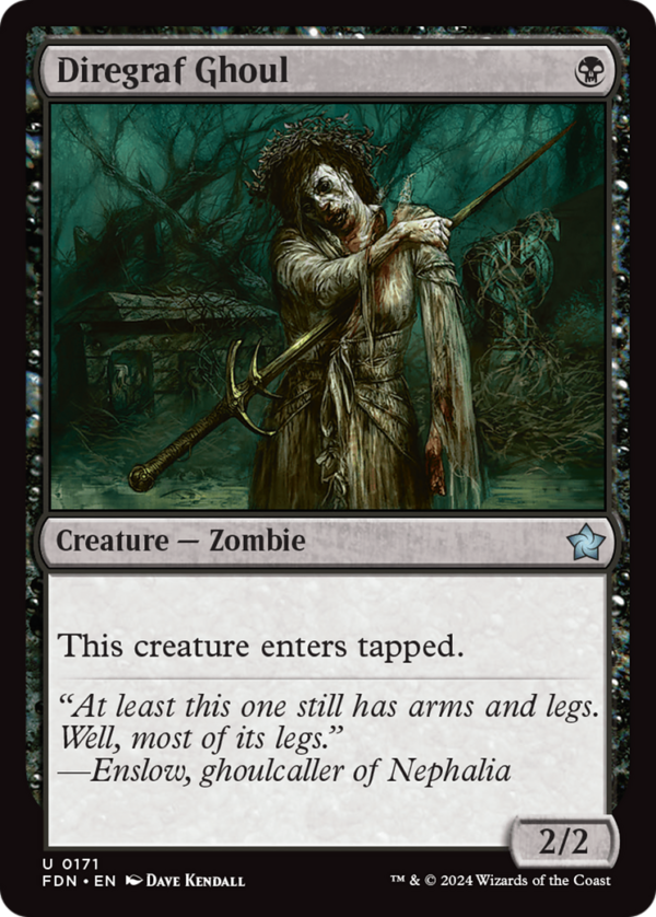 Diregraf Ghoul — Foundations