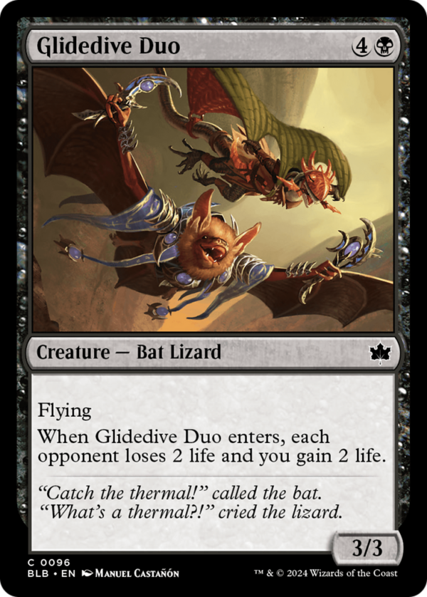 Glidedive Duo — Bloomburrow